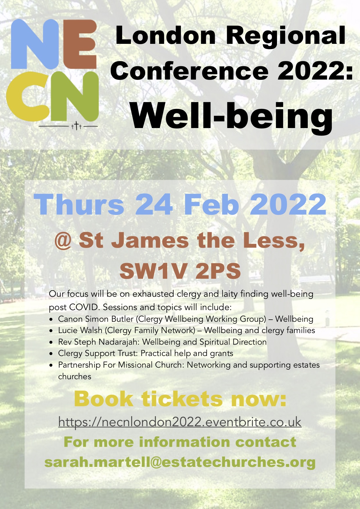 NECN London Conference Flyer